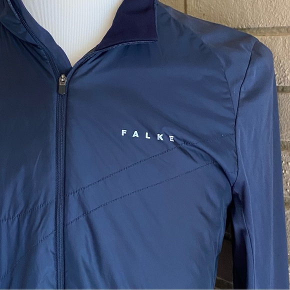 Men's FALKE Ergonomic Sport System Athletic Performance Activewear Zip Jacket L - Picture 2 of 10